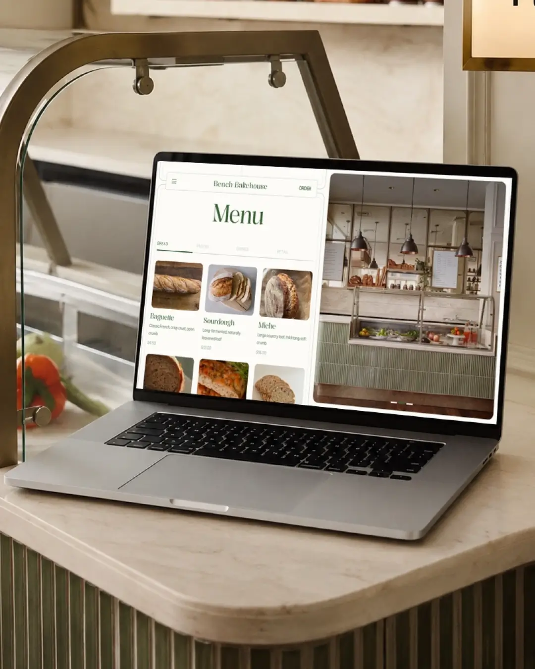 Bench Bakehouse website